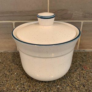 Nitto Heather Stone covered sugar bowl